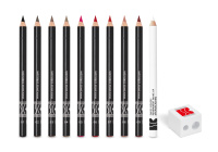 Darstellung aller SC Konturen-Vorzeichenstifte inklusive des Spitzers Darstellung aller SC Konturen-Vorzeichenstifte inklusive des Spitzers