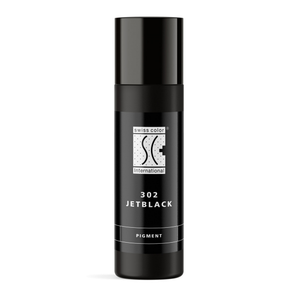 Pigment bottle with pigment 302 Jetblack