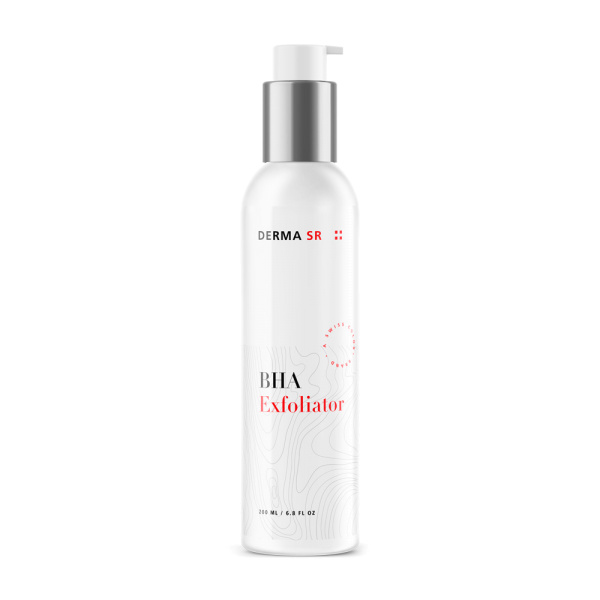 Pump bottle with the facial mask BHA Exfoliator