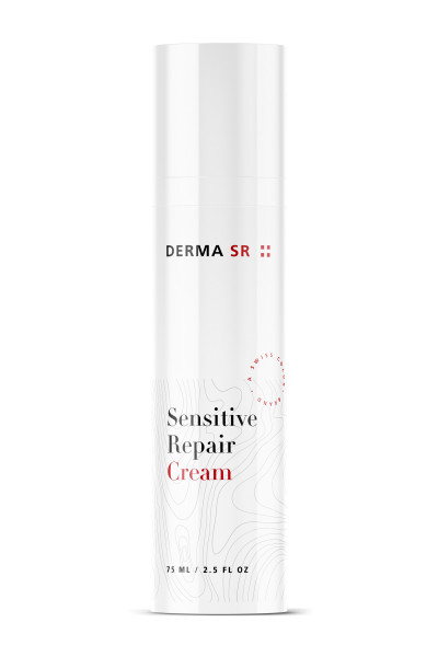 Pumpflasche mit der Sensitive Repair Cream