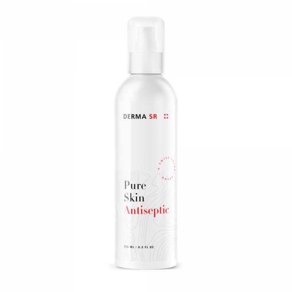 Sprühflasche mit dem Produkt Pure Skin Antiseptic