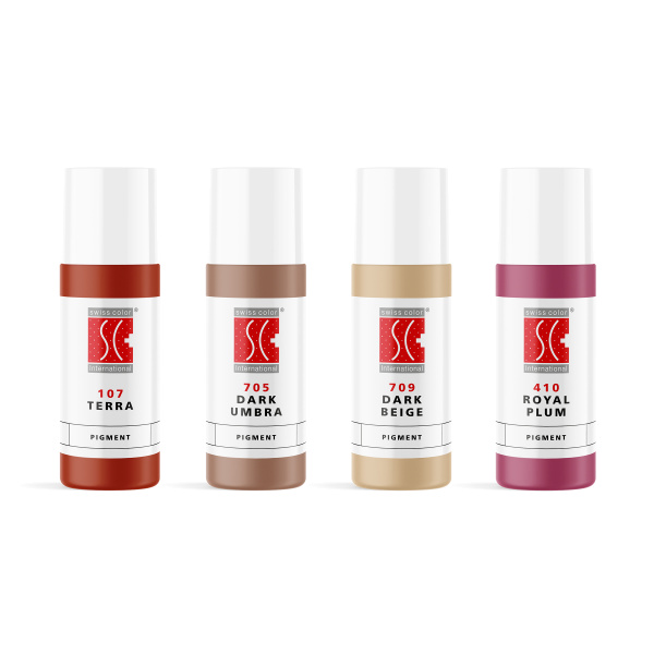 Areola Pigments Set, Fitzpatrick I-III