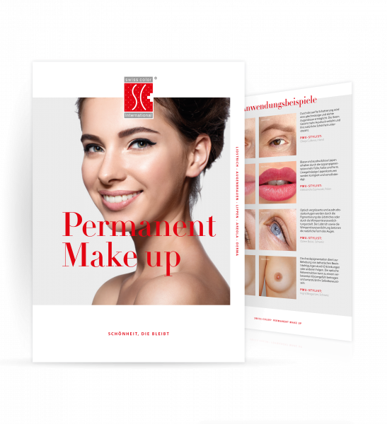 German permanent make up info folder