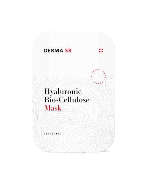 Individual packaging of the Hyaluronic Bio-Cellulose Mask by Derma SR