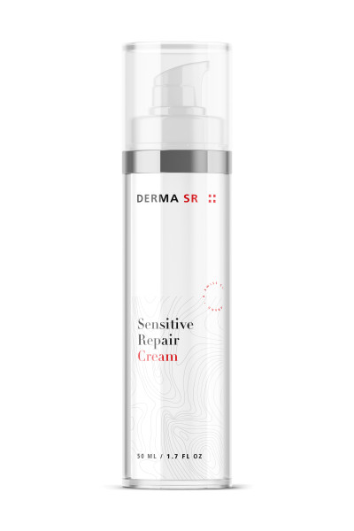 Pumpflasche mit der Sensitive Repair Cream