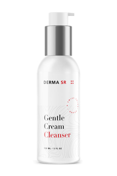 Pump bottle with the Gentle Cream Cleanser