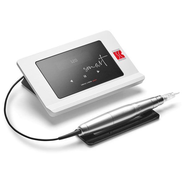Image of the permanent make up device Swiss Liner Smart with a Classic handpiece