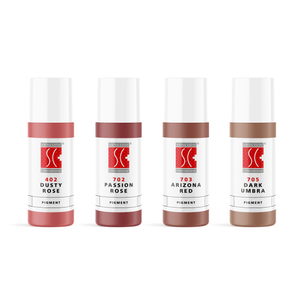 Rose Nude Pigments Set